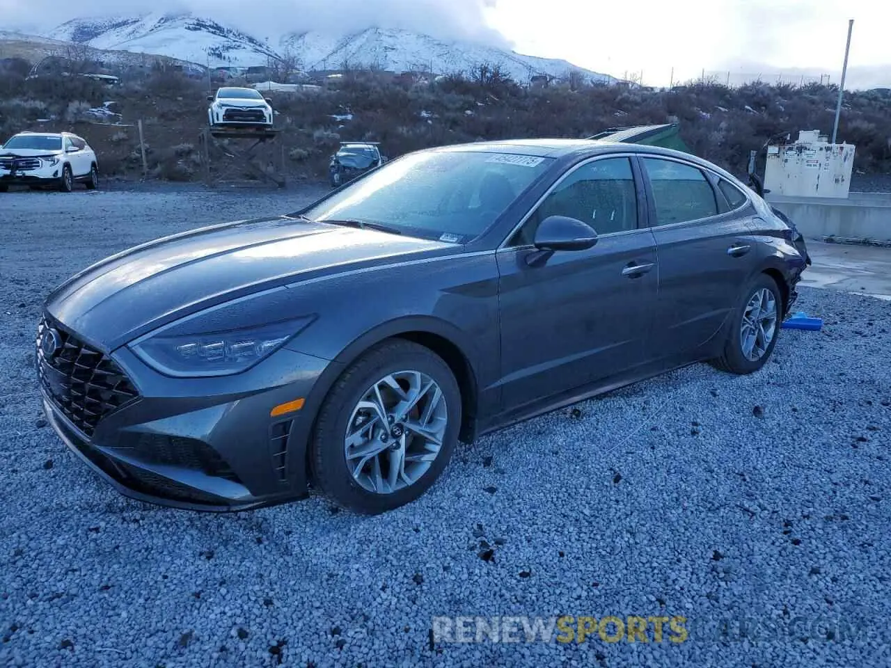 1 Photograph of a damaged car KMHL14JA2PA342431 HYUNDAI SONATA 2023