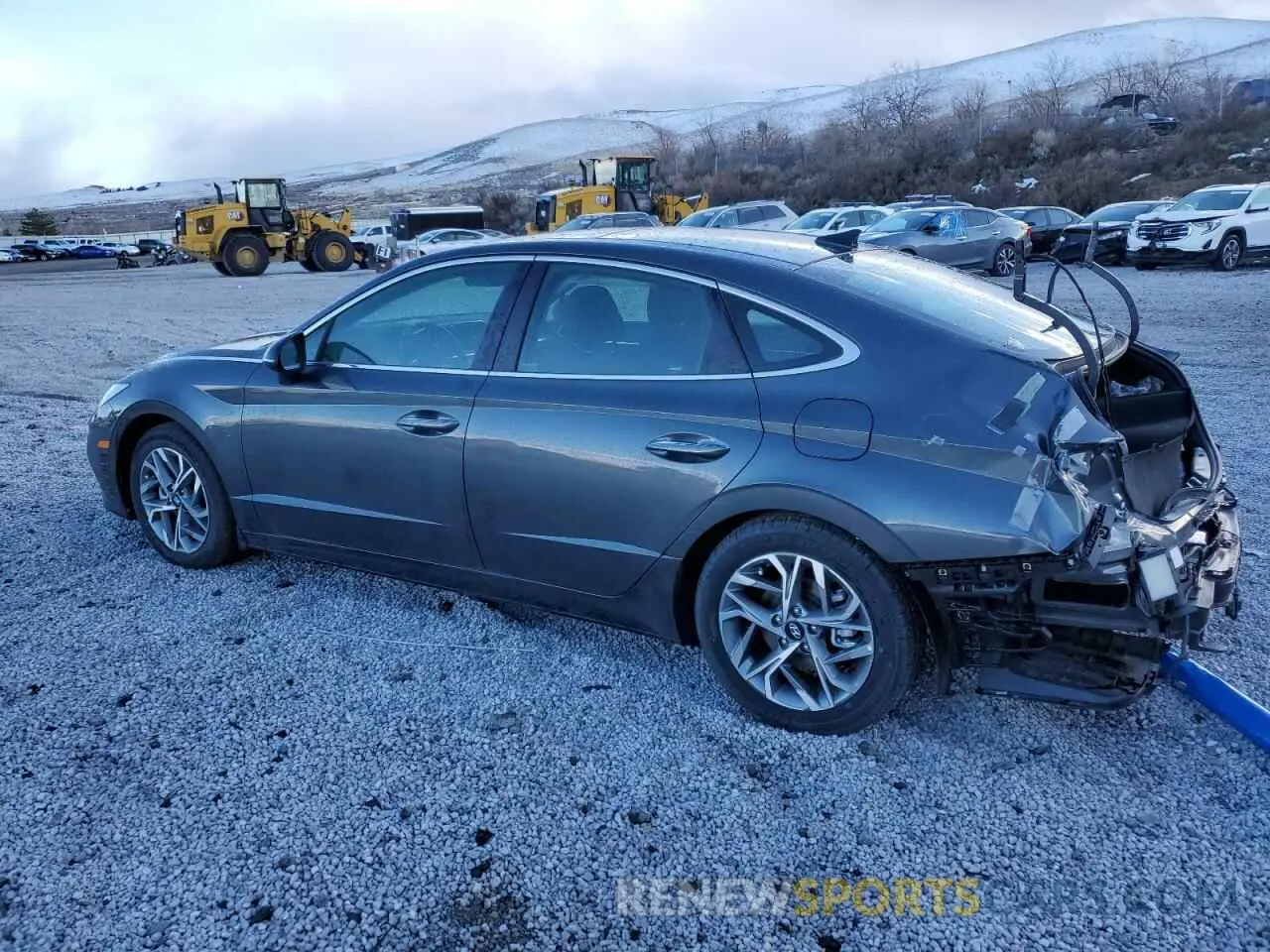 2 Photograph of a damaged car KMHL14JA2PA342431 HYUNDAI SONATA 2023