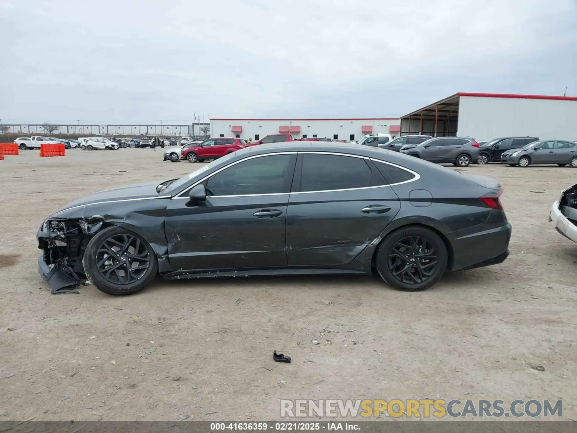 13 Photograph of a damaged car KMHL14JA2PA342851 HYUNDAI SONATA 2023
