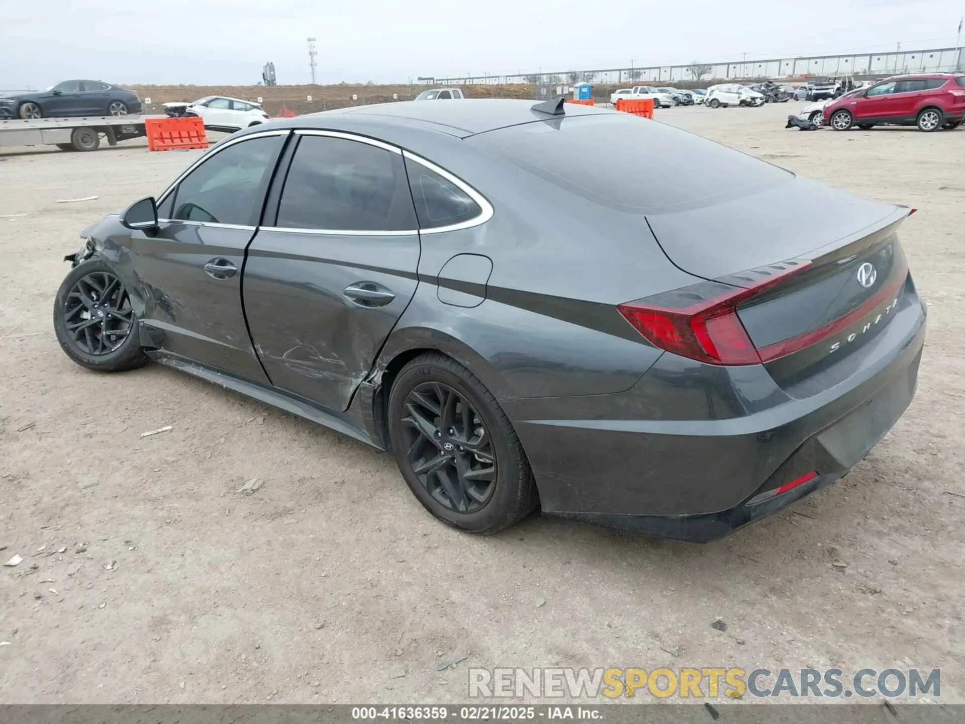 3 Photograph of a damaged car KMHL14JA2PA342851 HYUNDAI SONATA 2023