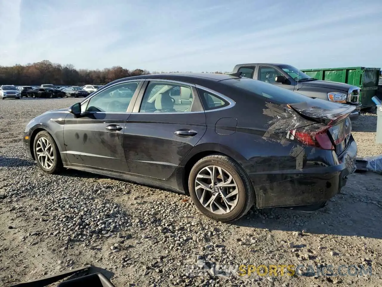 2 Photograph of a damaged car KMHL14JA2PA346723 HYUNDAI SONATA 2023