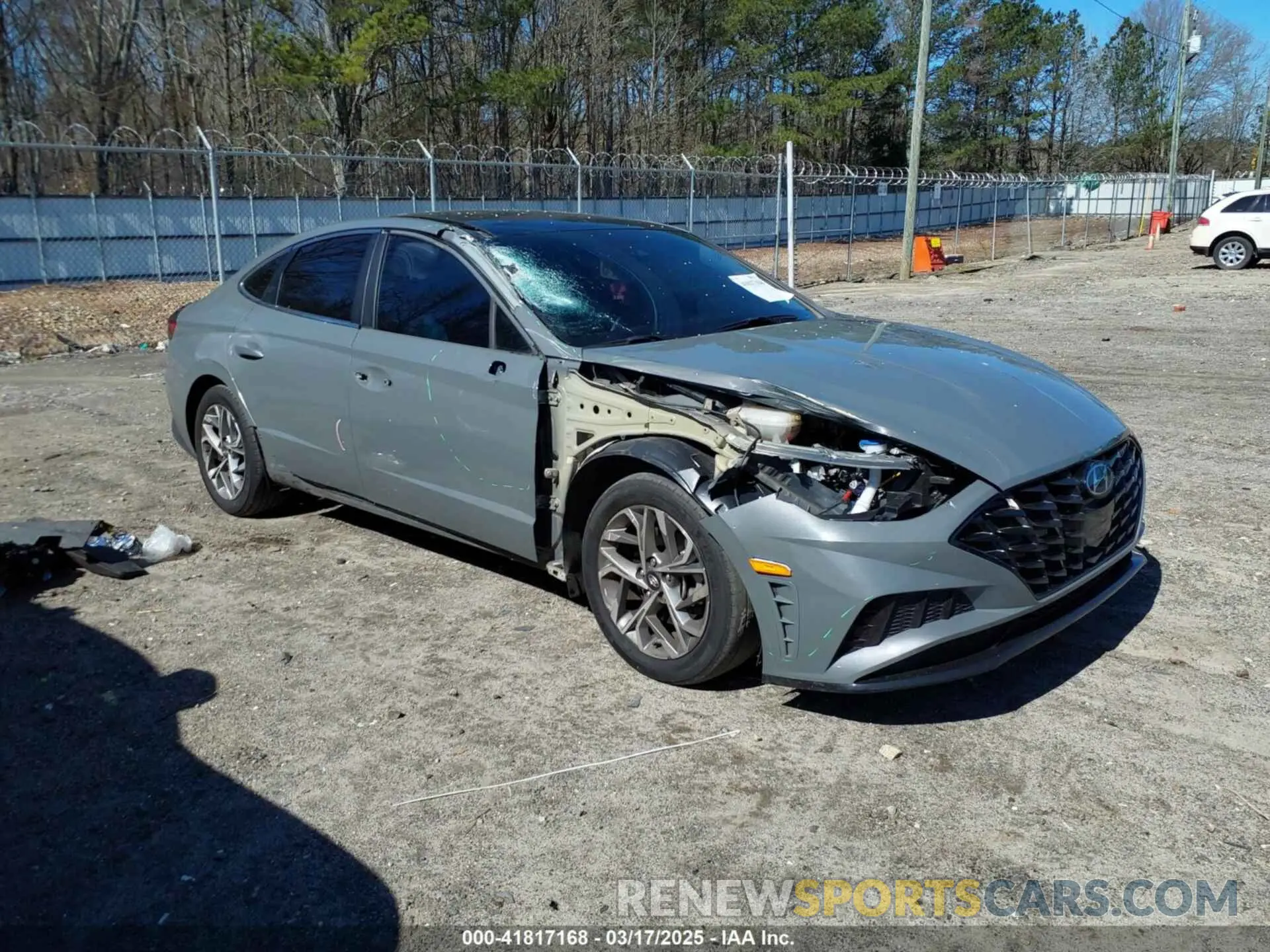 1 Photograph of a damaged car KMHL14JA3PA306084 HYUNDAI SONATA 2023