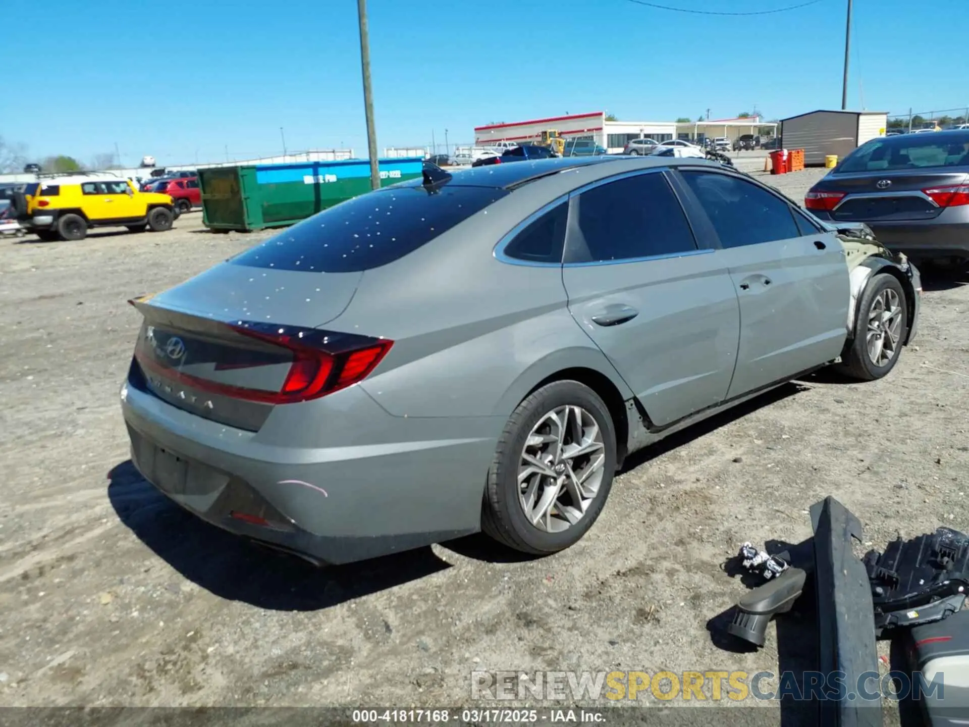 4 Photograph of a damaged car KMHL14JA3PA306084 HYUNDAI SONATA 2023