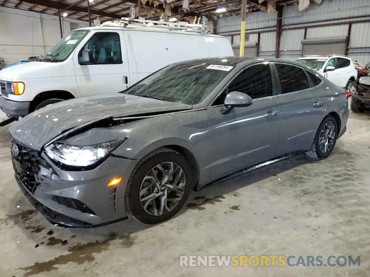 1 Photograph of a damaged car KMHL14JA3PA309650 HYUNDAI SONATA 2023