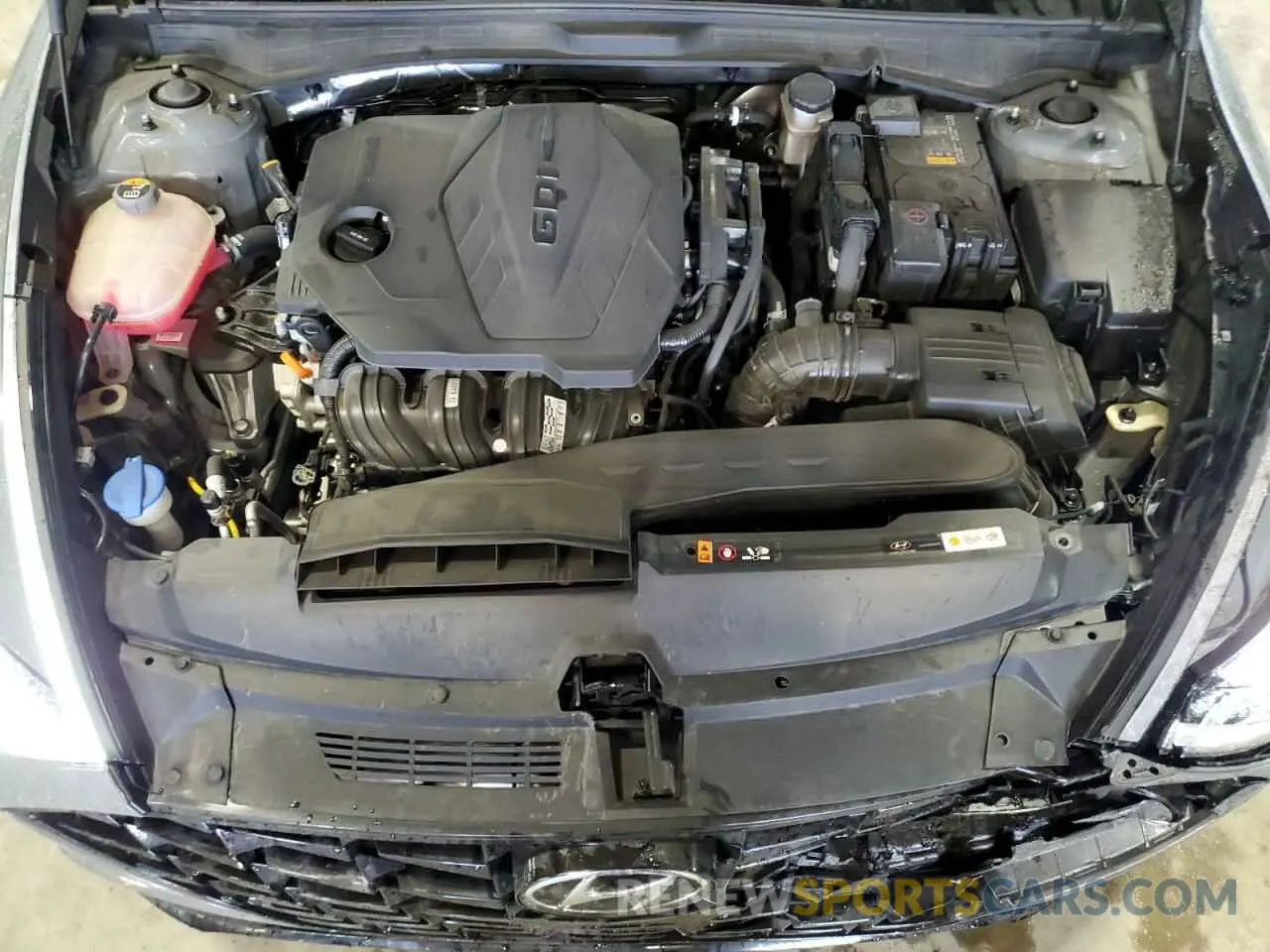11 Photograph of a damaged car KMHL14JA3PA309650 HYUNDAI SONATA 2023