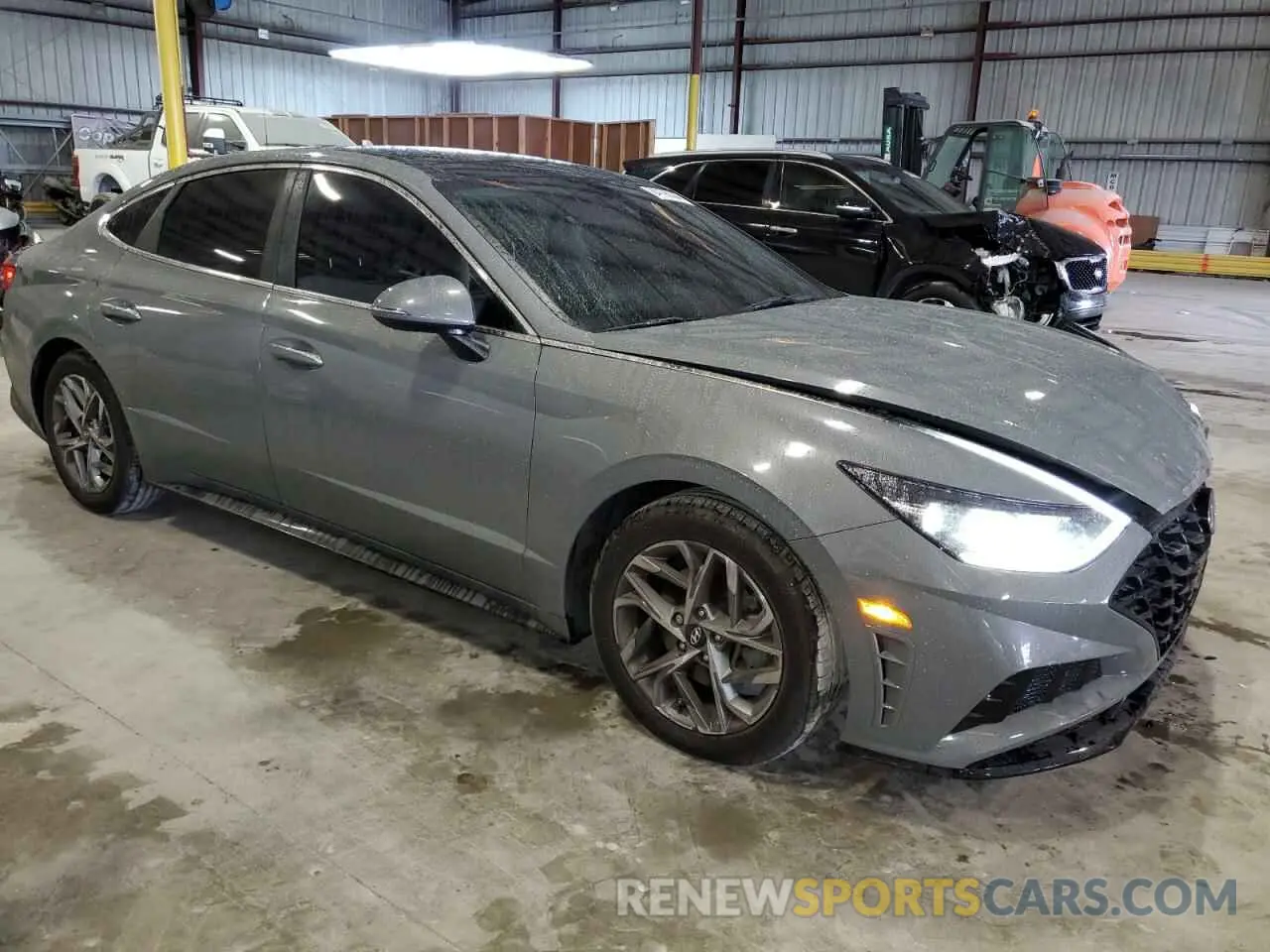4 Photograph of a damaged car KMHL14JA3PA309650 HYUNDAI SONATA 2023