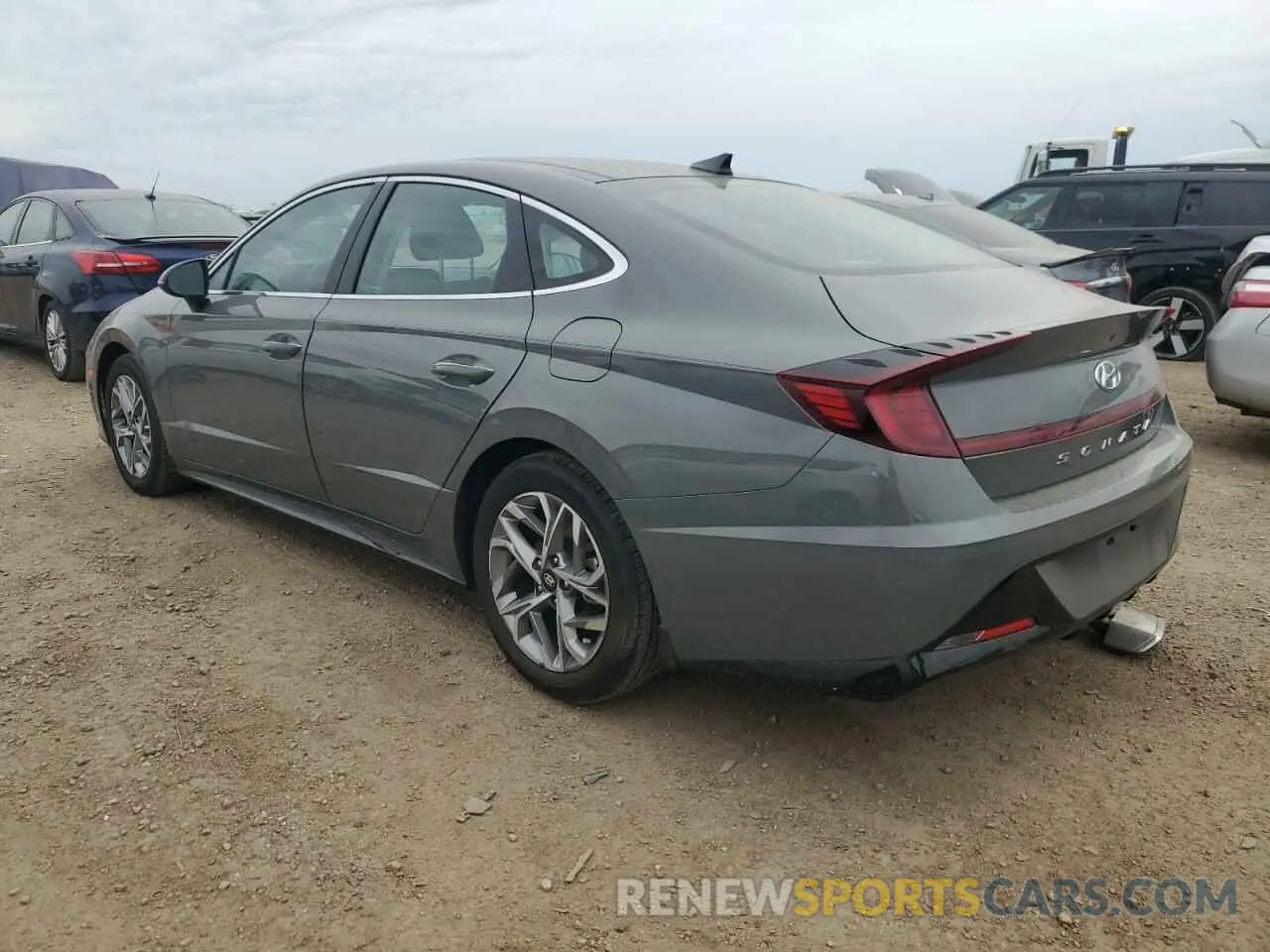 2 Photograph of a damaged car KMHL14JA3PA312080 HYUNDAI SONATA 2023