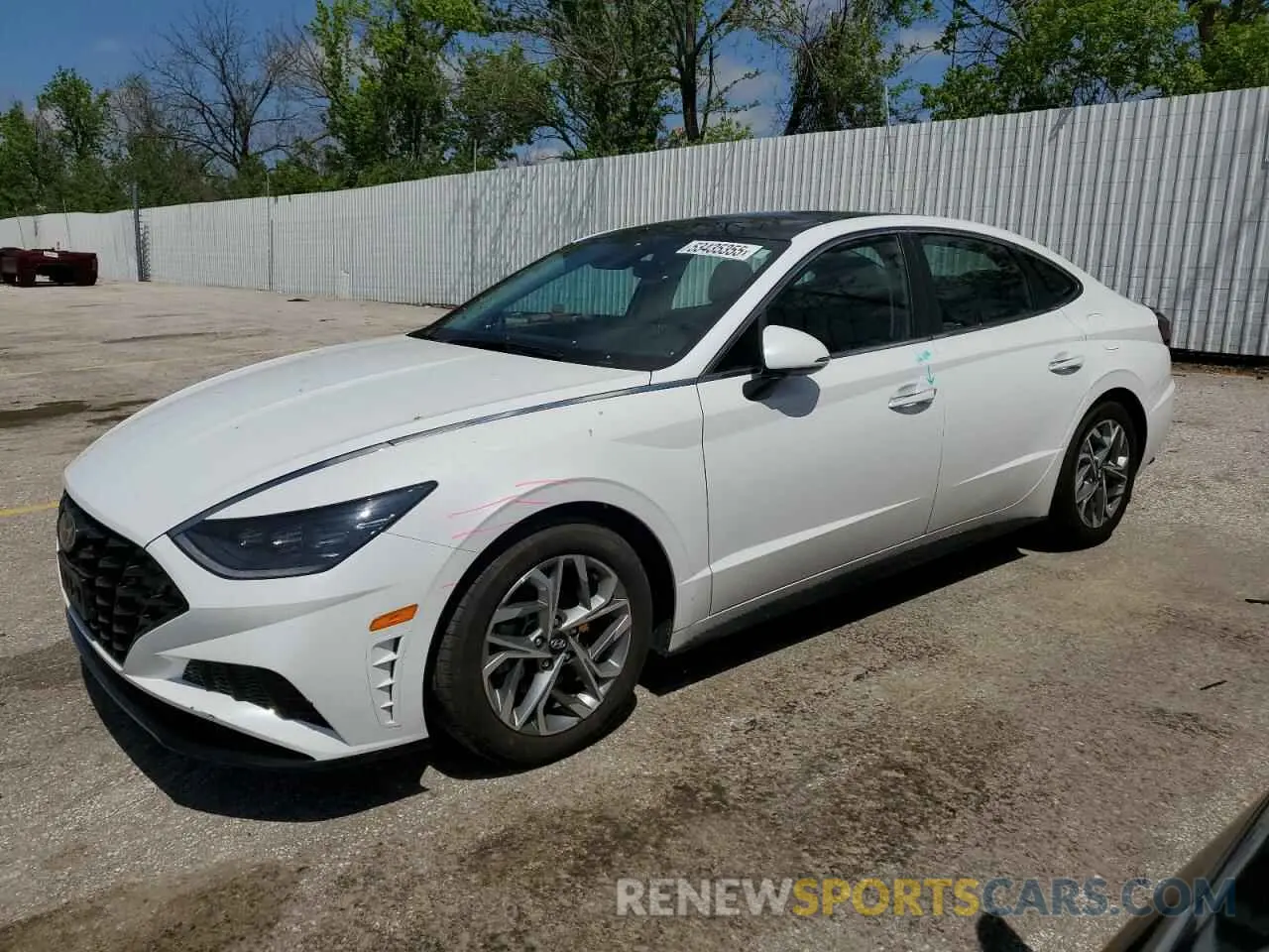 1 Photograph of a damaged car KMHL14JA3PA328702 HYUNDAI SONATA 2023
