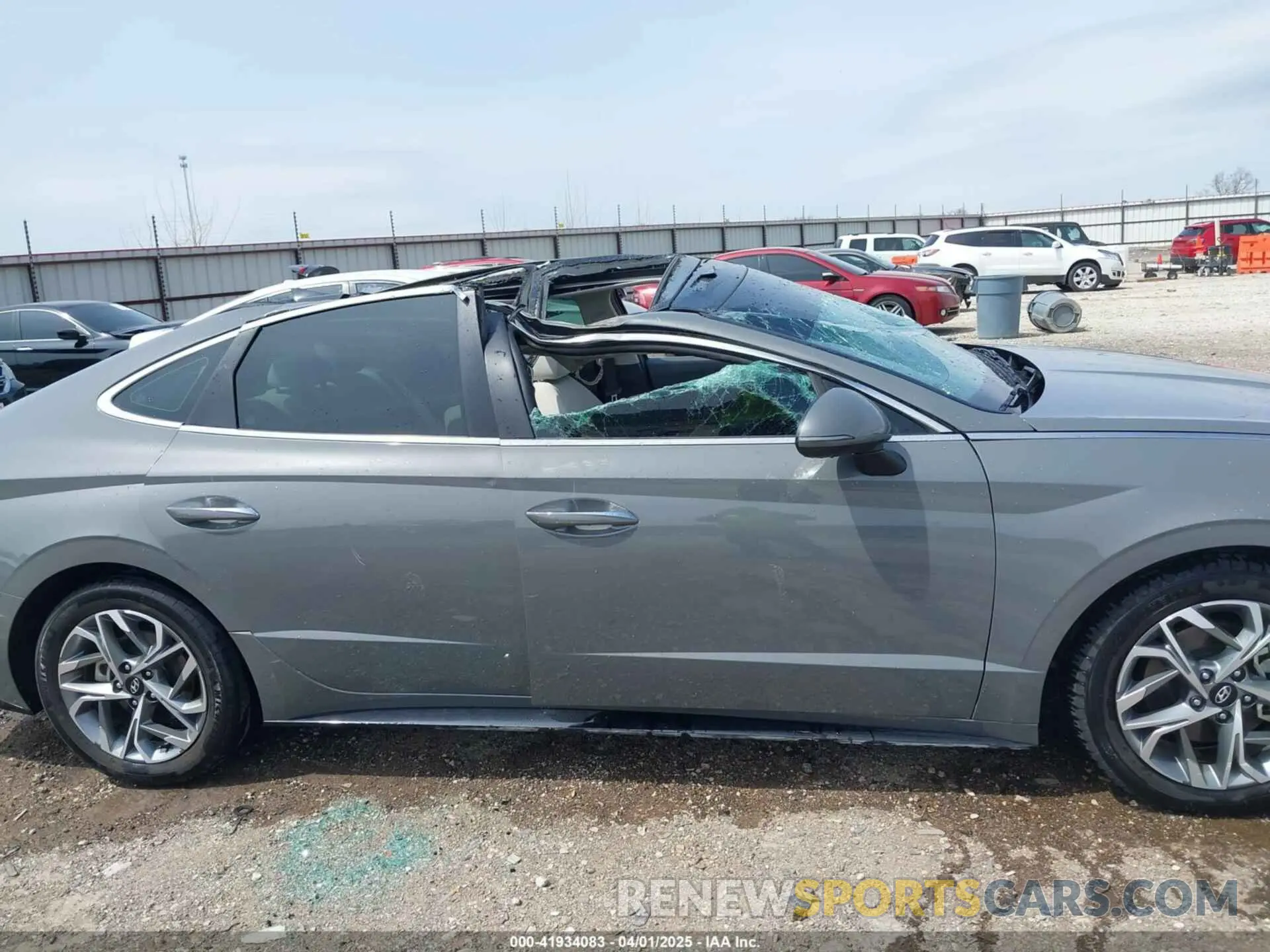 14 Photograph of a damaged car KMHL14JA4PA250558 HYUNDAI SONATA 2023