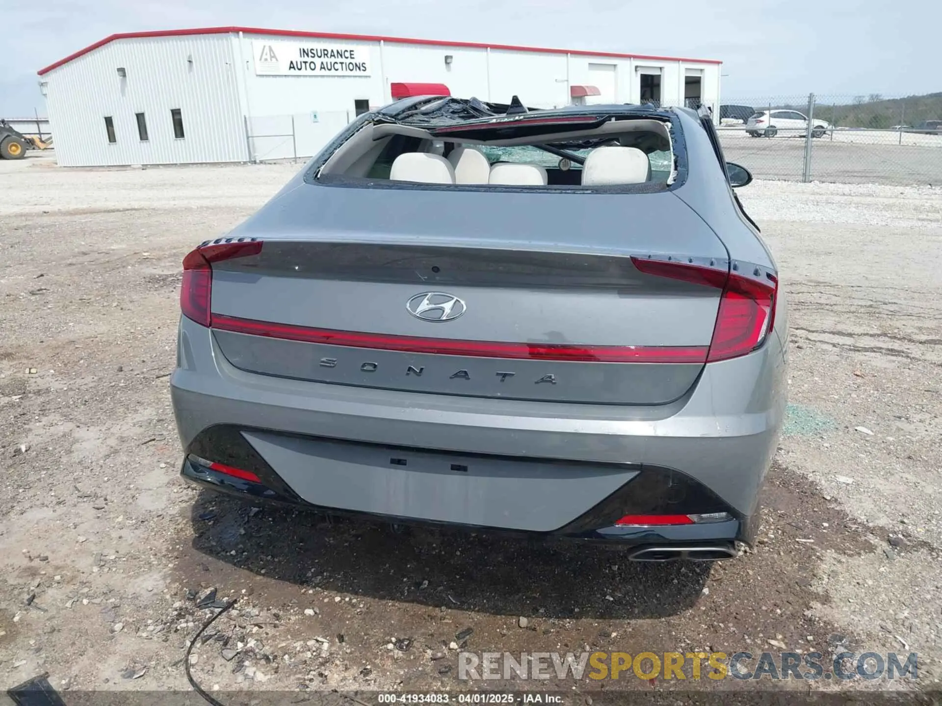 17 Photograph of a damaged car KMHL14JA4PA250558 HYUNDAI SONATA 2023