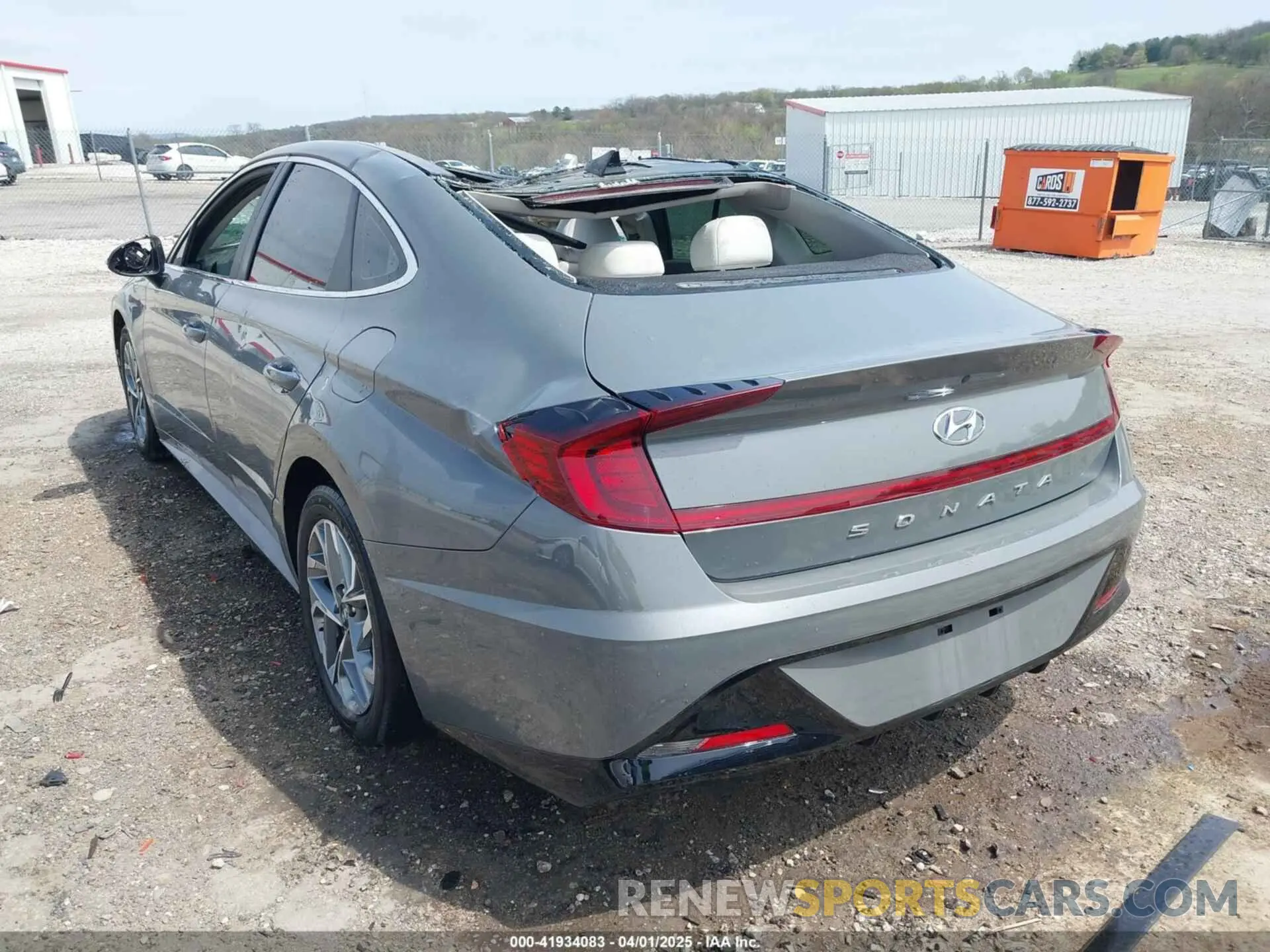 3 Photograph of a damaged car KMHL14JA4PA250558 HYUNDAI SONATA 2023