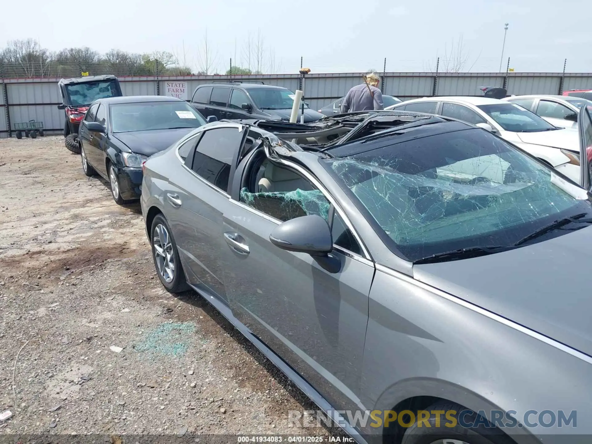 6 Photograph of a damaged car KMHL14JA4PA250558 HYUNDAI SONATA 2023