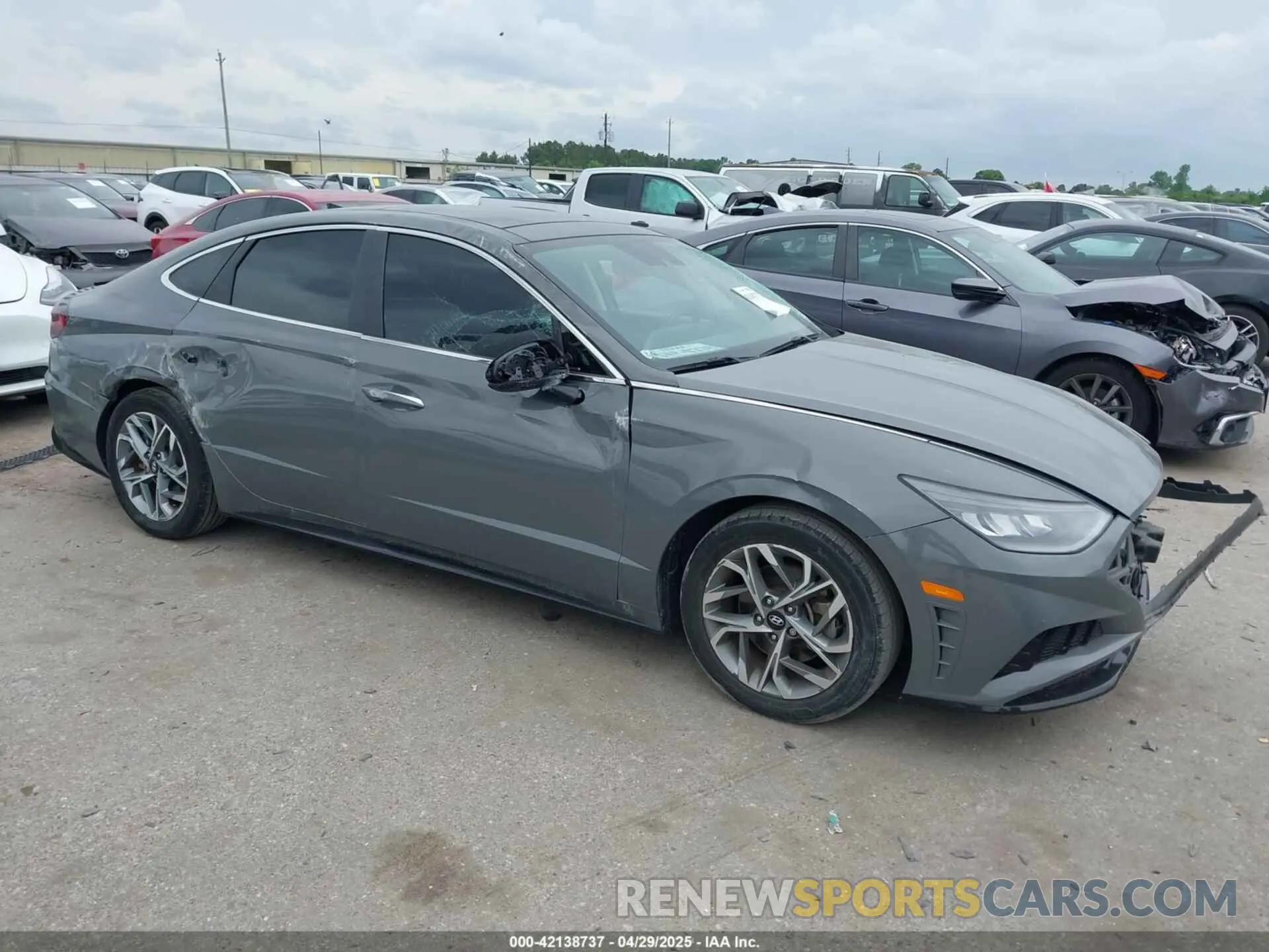 1 Photograph of a damaged car KMHL14JA4PA269658 HYUNDAI SONATA 2023