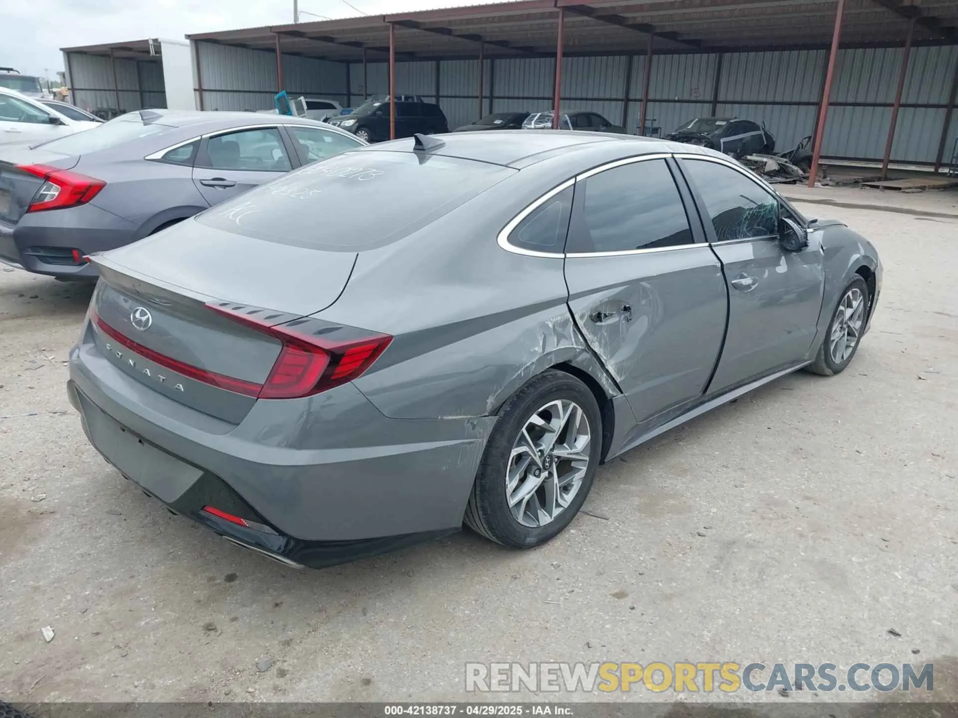 4 Photograph of a damaged car KMHL14JA4PA269658 HYUNDAI SONATA 2023