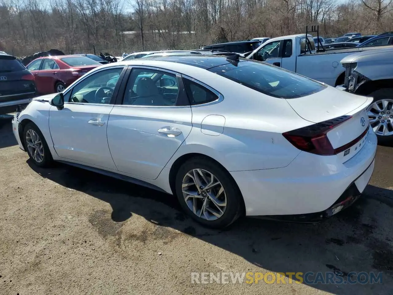 2 Photograph of a damaged car KMHL14JA4PA282538 HYUNDAI SONATA 2023
