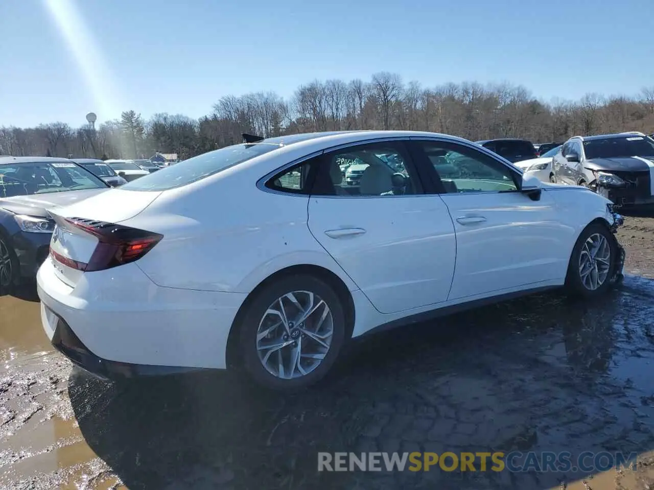 3 Photograph of a damaged car KMHL14JA4PA282538 HYUNDAI SONATA 2023