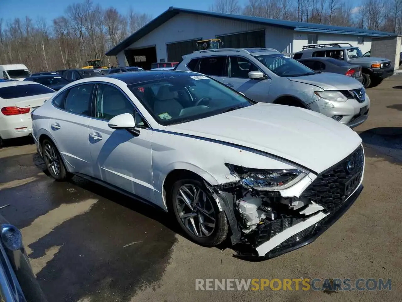 4 Photograph of a damaged car KMHL14JA4PA282538 HYUNDAI SONATA 2023