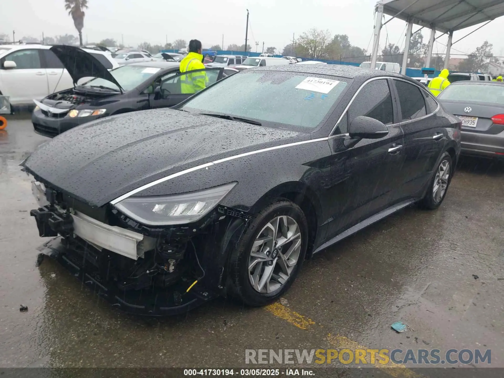 2 Photograph of a damaged car KMHL14JA4PA294477 HYUNDAI SONATA 2023