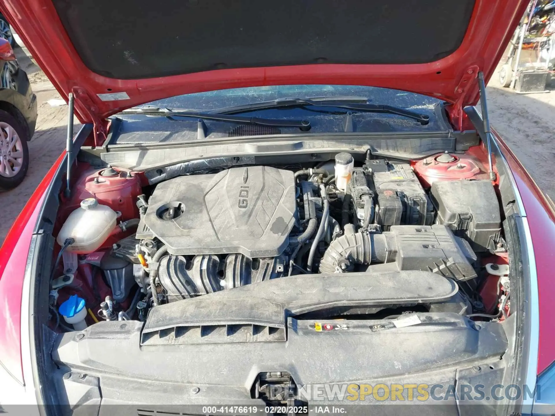10 Photograph of a damaged car KMHL14JA4PA326571 HYUNDAI SONATA 2023