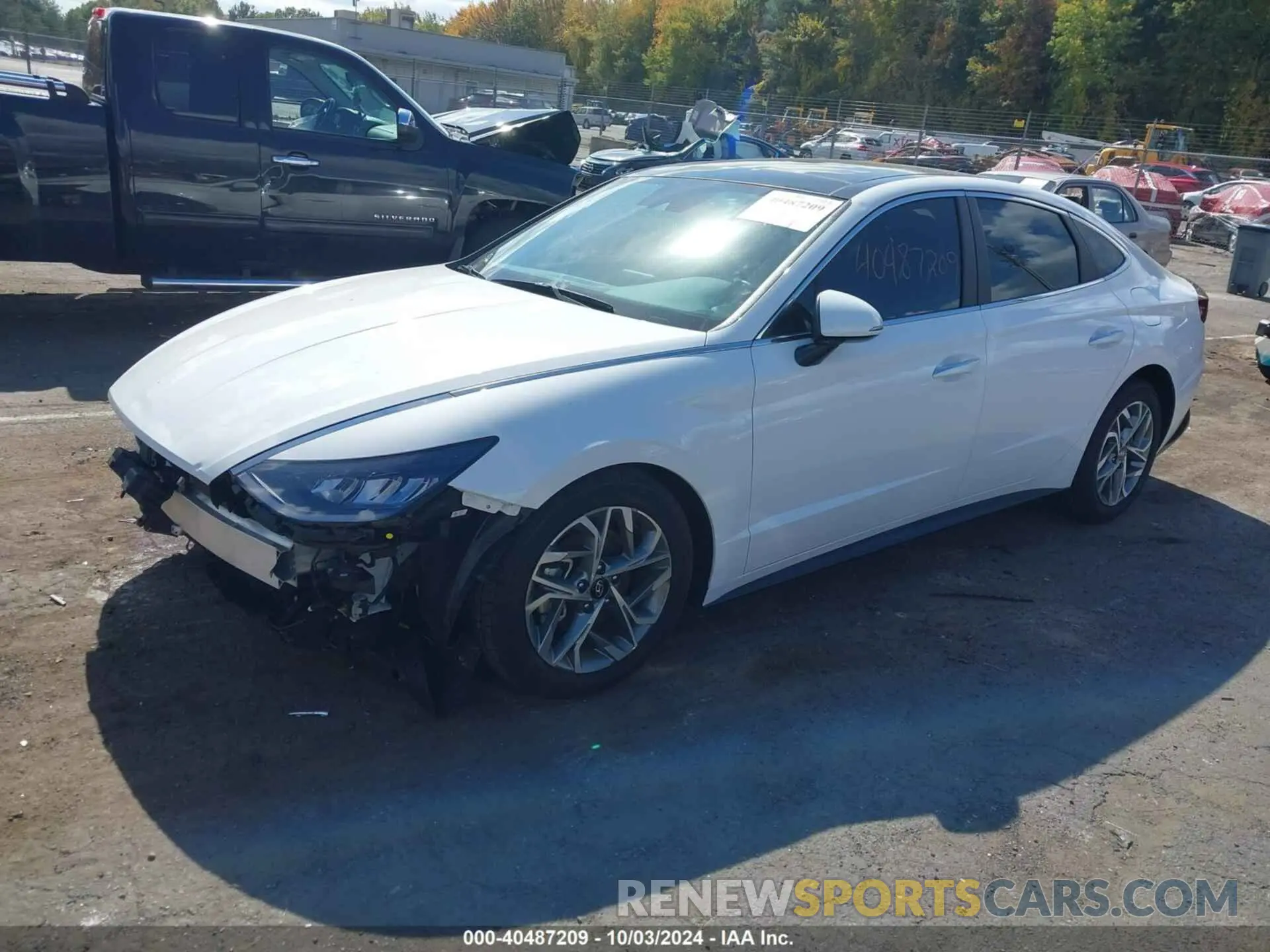 2 Photograph of a damaged car KMHL14JA5PA282628 HYUNDAI SONATA 2023