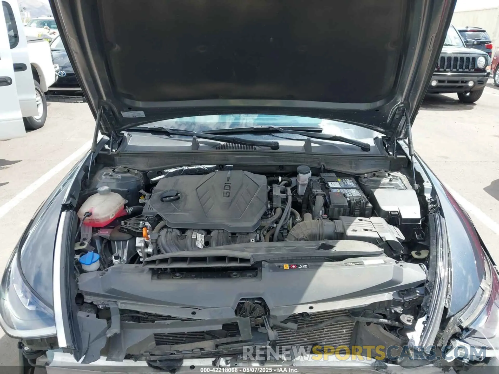 10 Photograph of a damaged car KMHL14JA5PA283357 HYUNDAI SONATA 2023