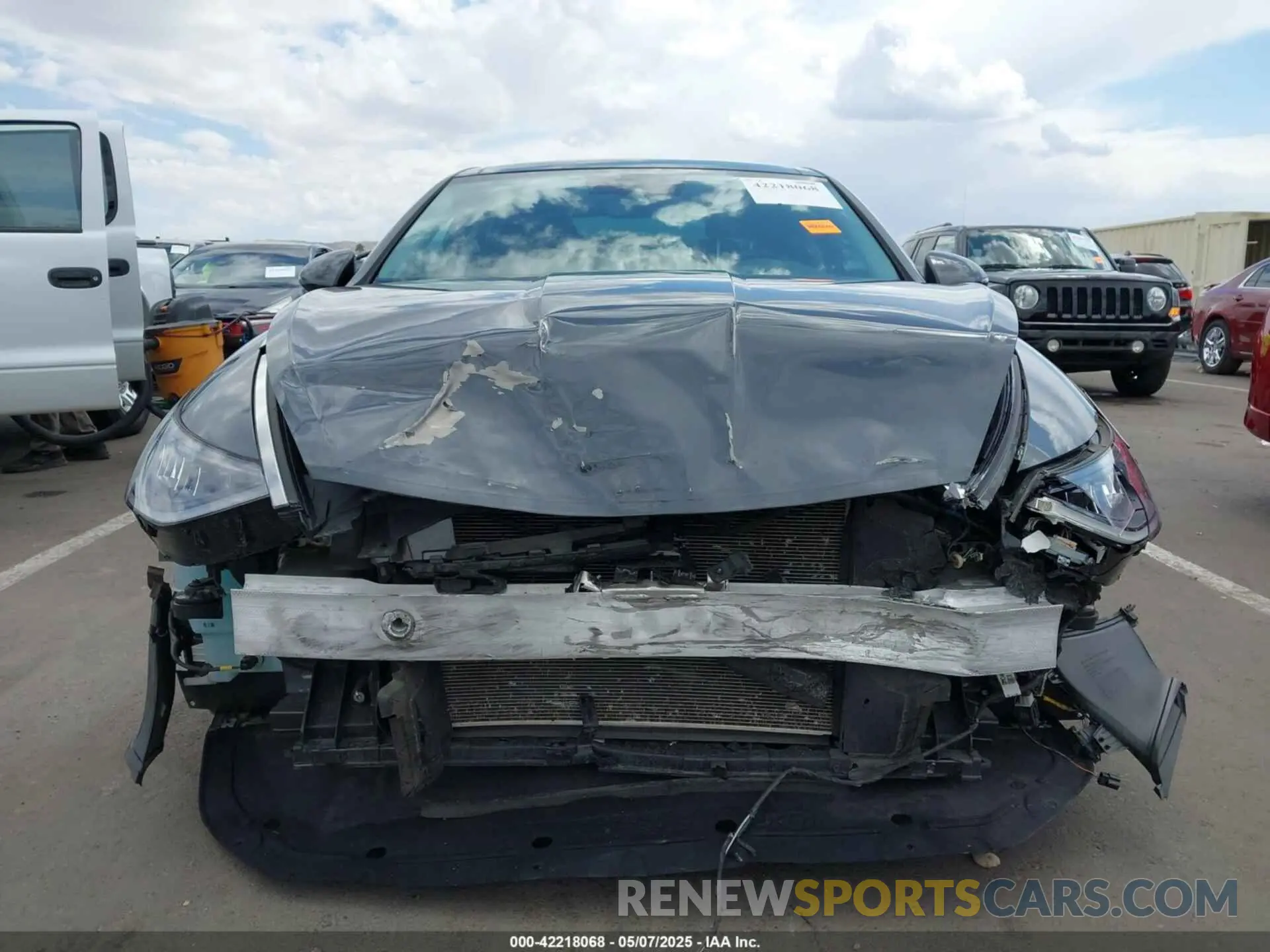 13 Photograph of a damaged car KMHL14JA5PA283357 HYUNDAI SONATA 2023