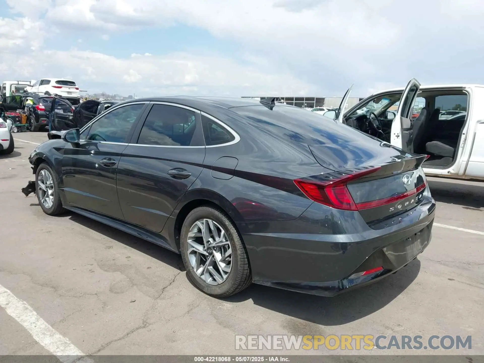 3 Photograph of a damaged car KMHL14JA5PA283357 HYUNDAI SONATA 2023