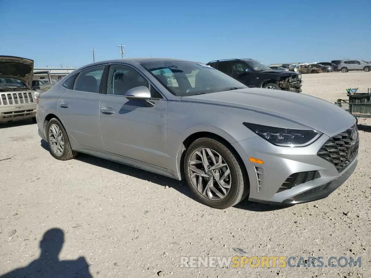 4 Photograph of a damaged car KMHL14JA5PA327289 HYUNDAI SONATA 2023