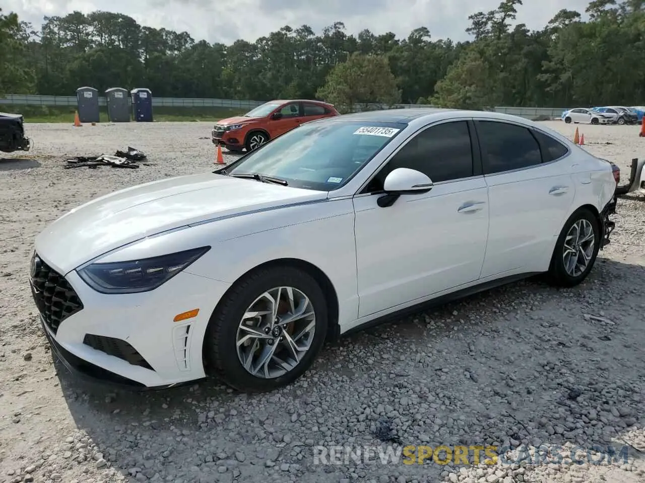1 Photograph of a damaged car KMHL14JA5PA332931 HYUNDAI SONATA 2023