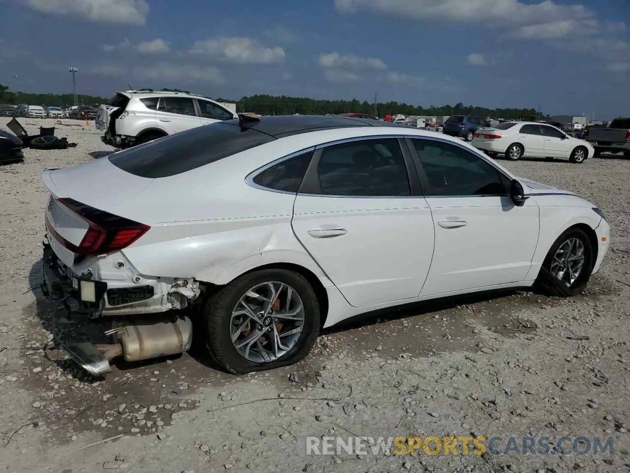 3 Photograph of a damaged car KMHL14JA5PA332931 HYUNDAI SONATA 2023