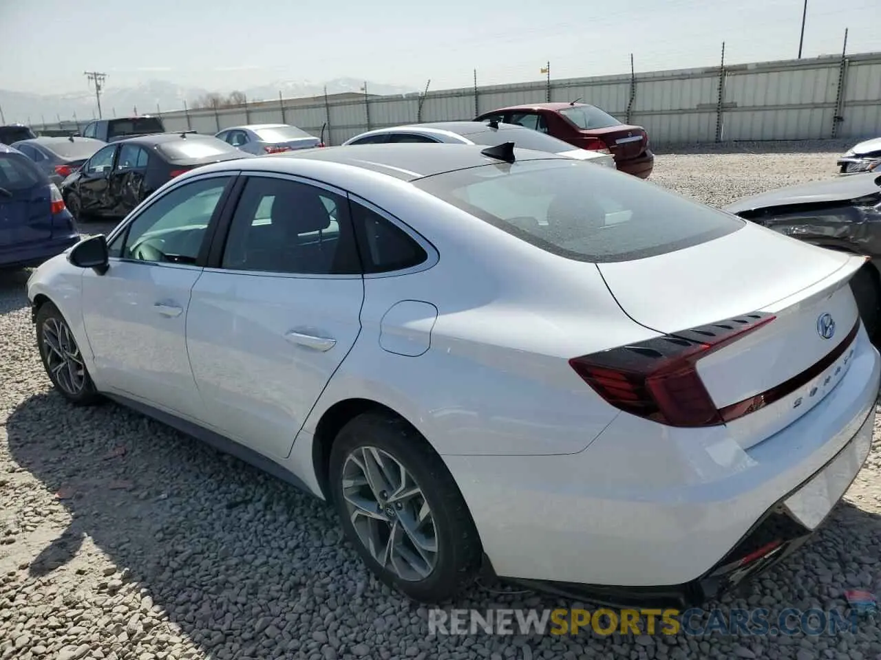 2 Photograph of a damaged car KMHL14JA6PA283349 HYUNDAI SONATA 2023