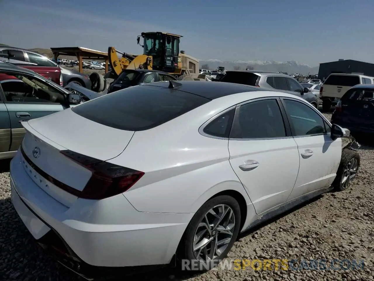 3 Photograph of a damaged car KMHL14JA6PA283349 HYUNDAI SONATA 2023