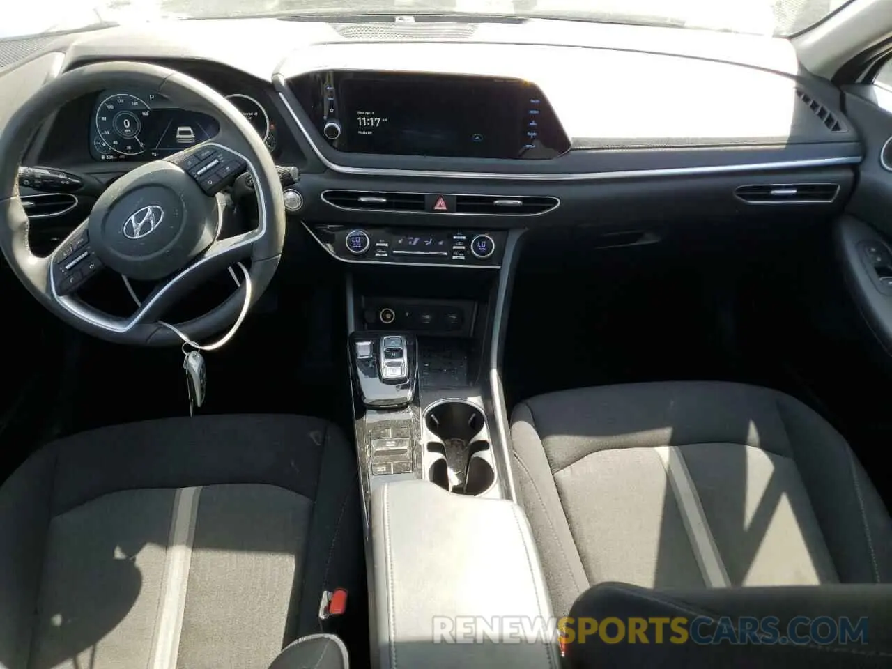 8 Photograph of a damaged car KMHL14JA6PA283349 HYUNDAI SONATA 2023
