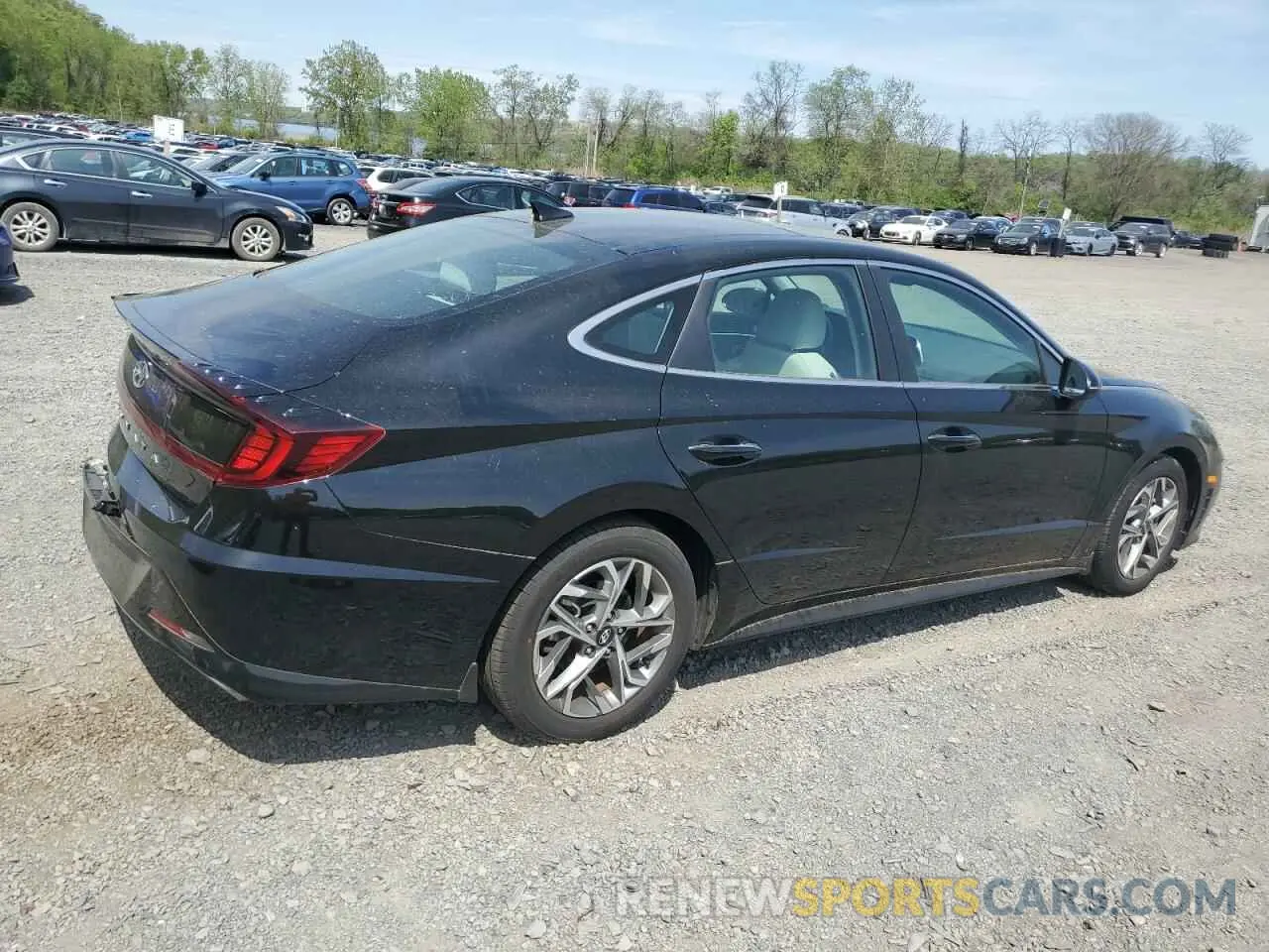 3 Photograph of a damaged car KMHL14JA7PA250859 HYUNDAI SONATA 2023