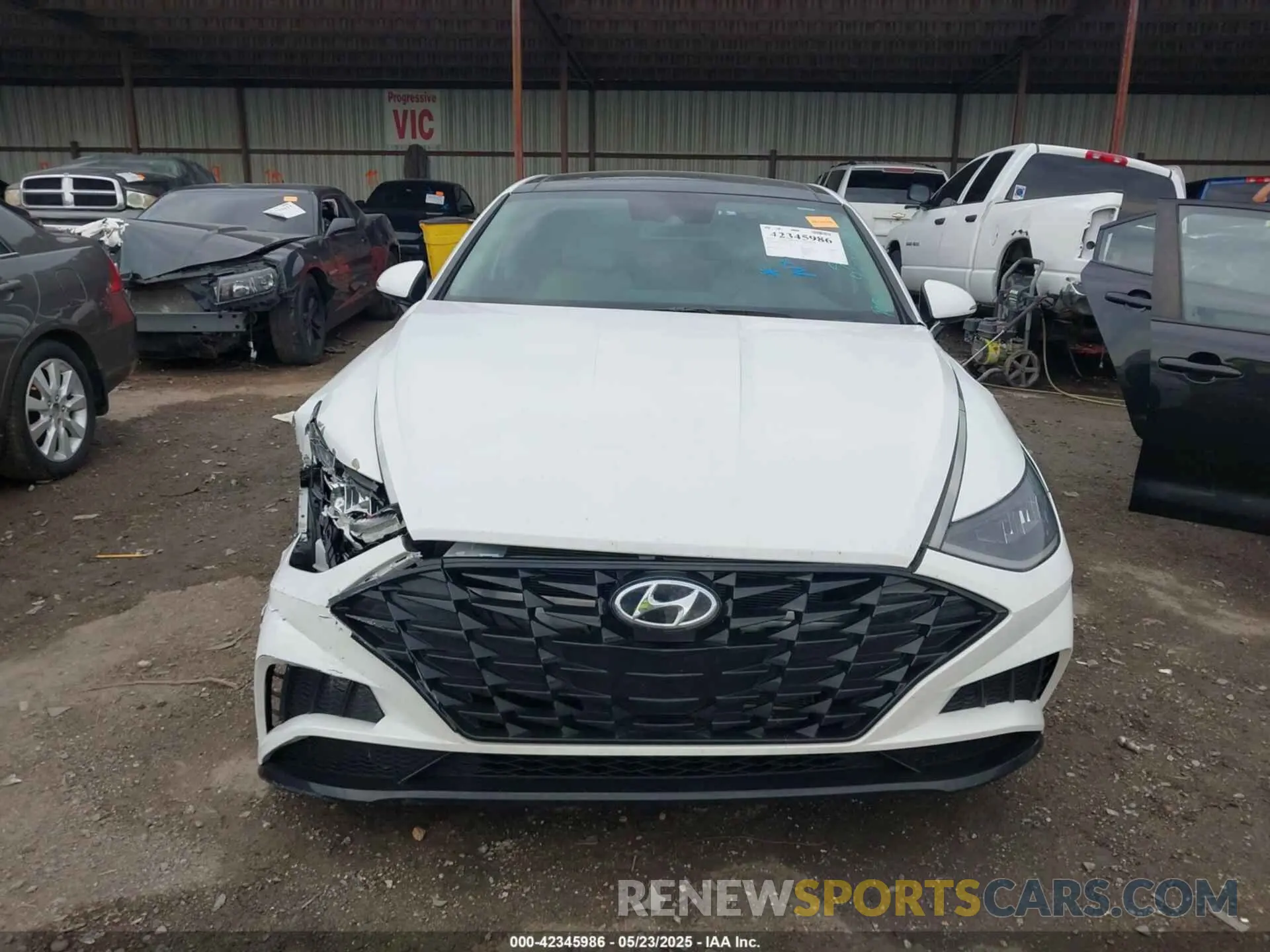 13 Photograph of a damaged car KMHL14JA7PA251879 HYUNDAI SONATA 2023