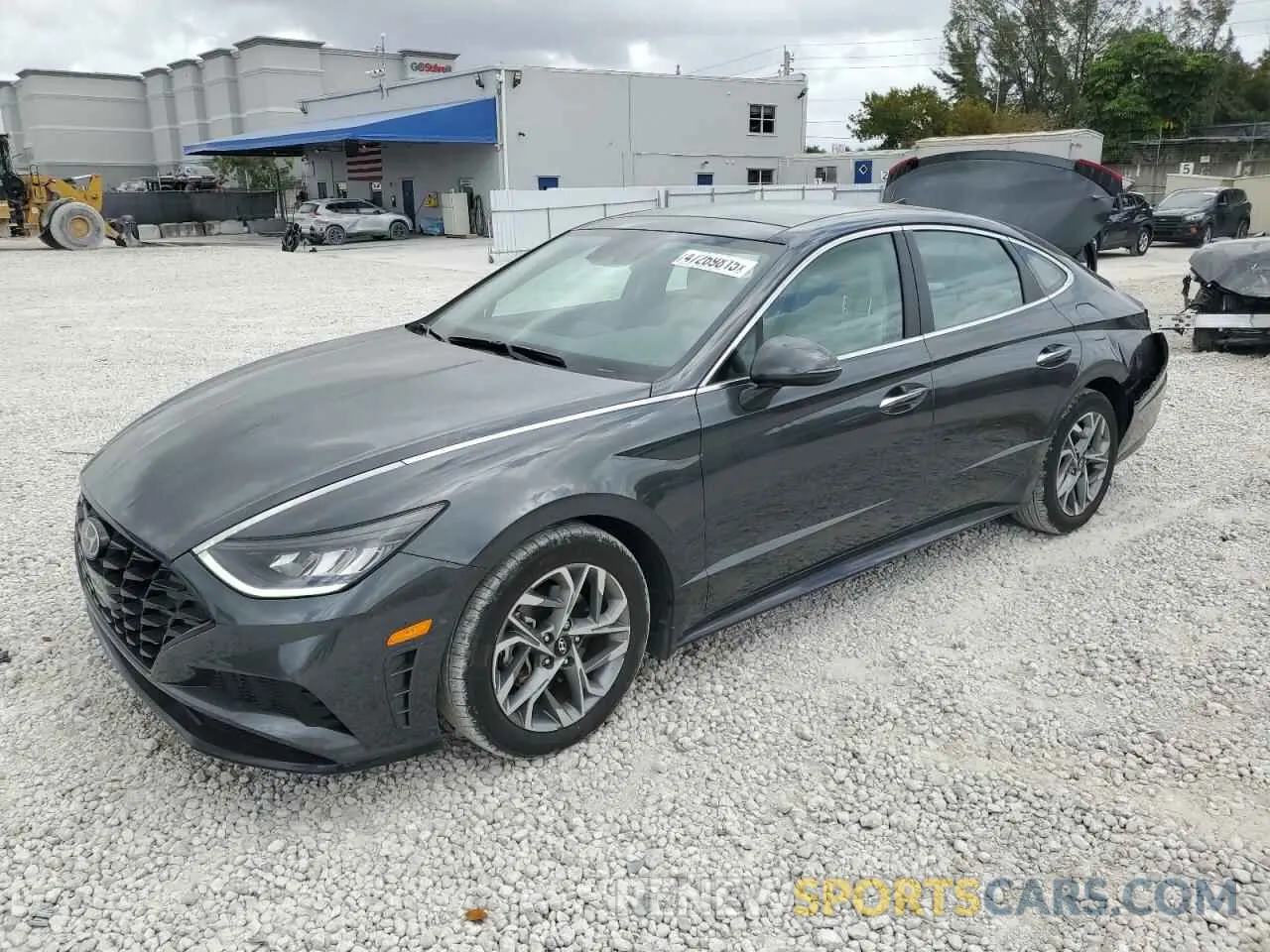 1 Photograph of a damaged car KMHL14JA7PA253941 HYUNDAI SONATA 2023
