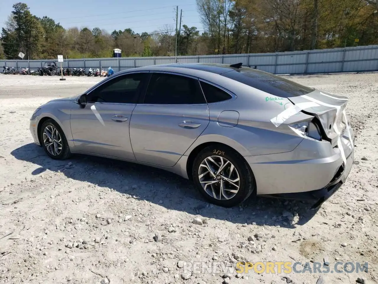 2 Photograph of a damaged car KMHL14JA7PA289743 HYUNDAI SONATA 2023