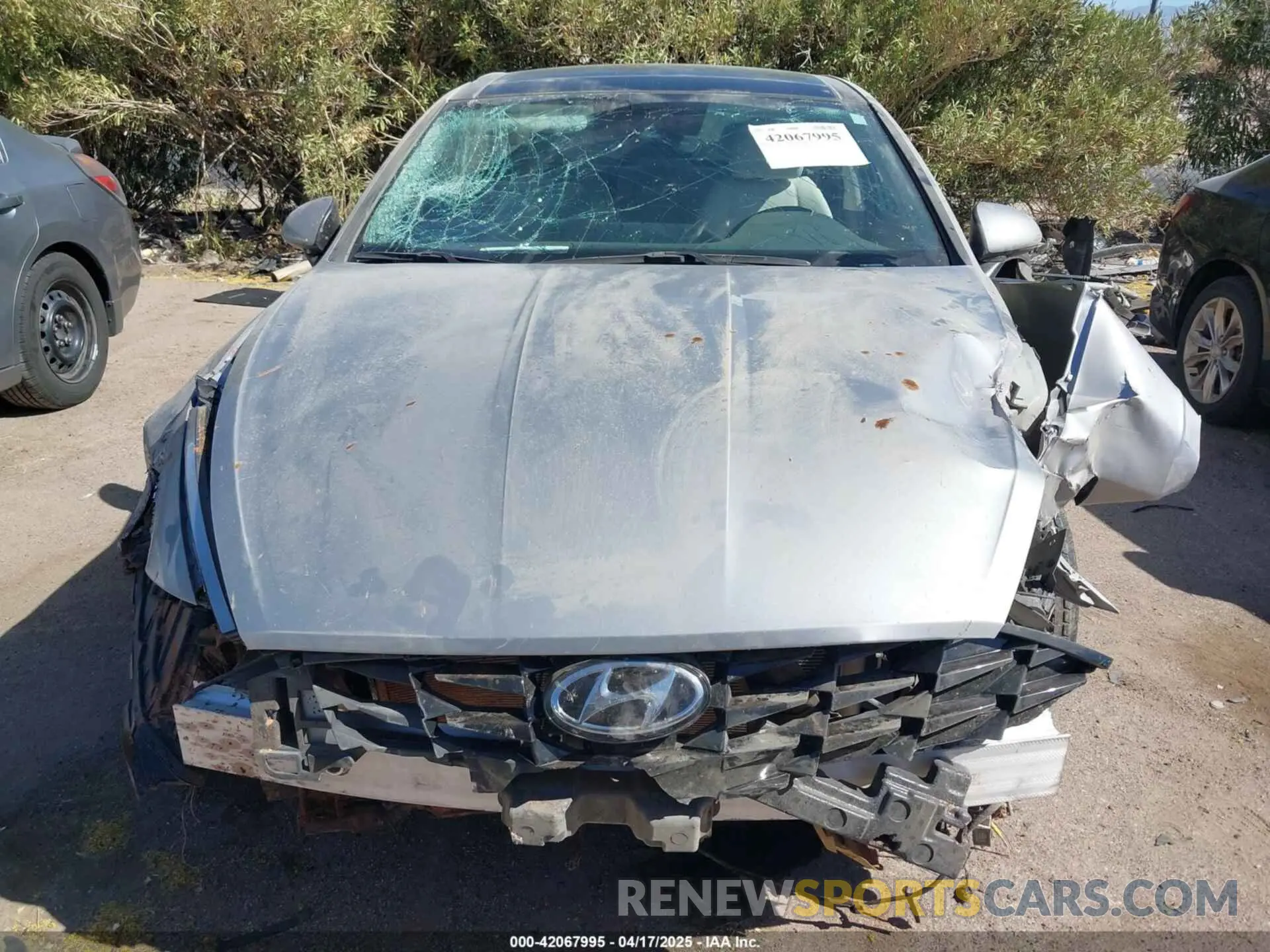 13 Photograph of a damaged car KMHL14JA7PA333109 HYUNDAI SONATA 2023