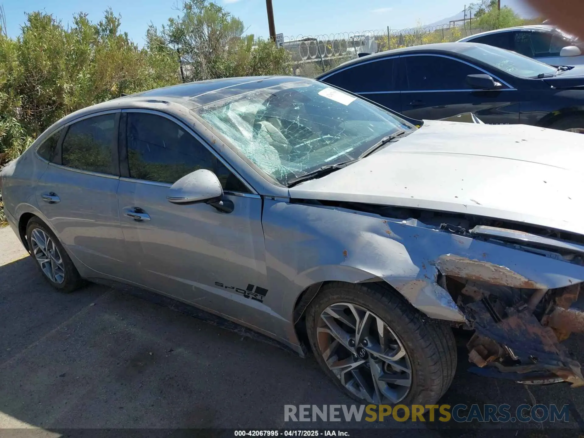14 Photograph of a damaged car KMHL14JA7PA333109 HYUNDAI SONATA 2023
