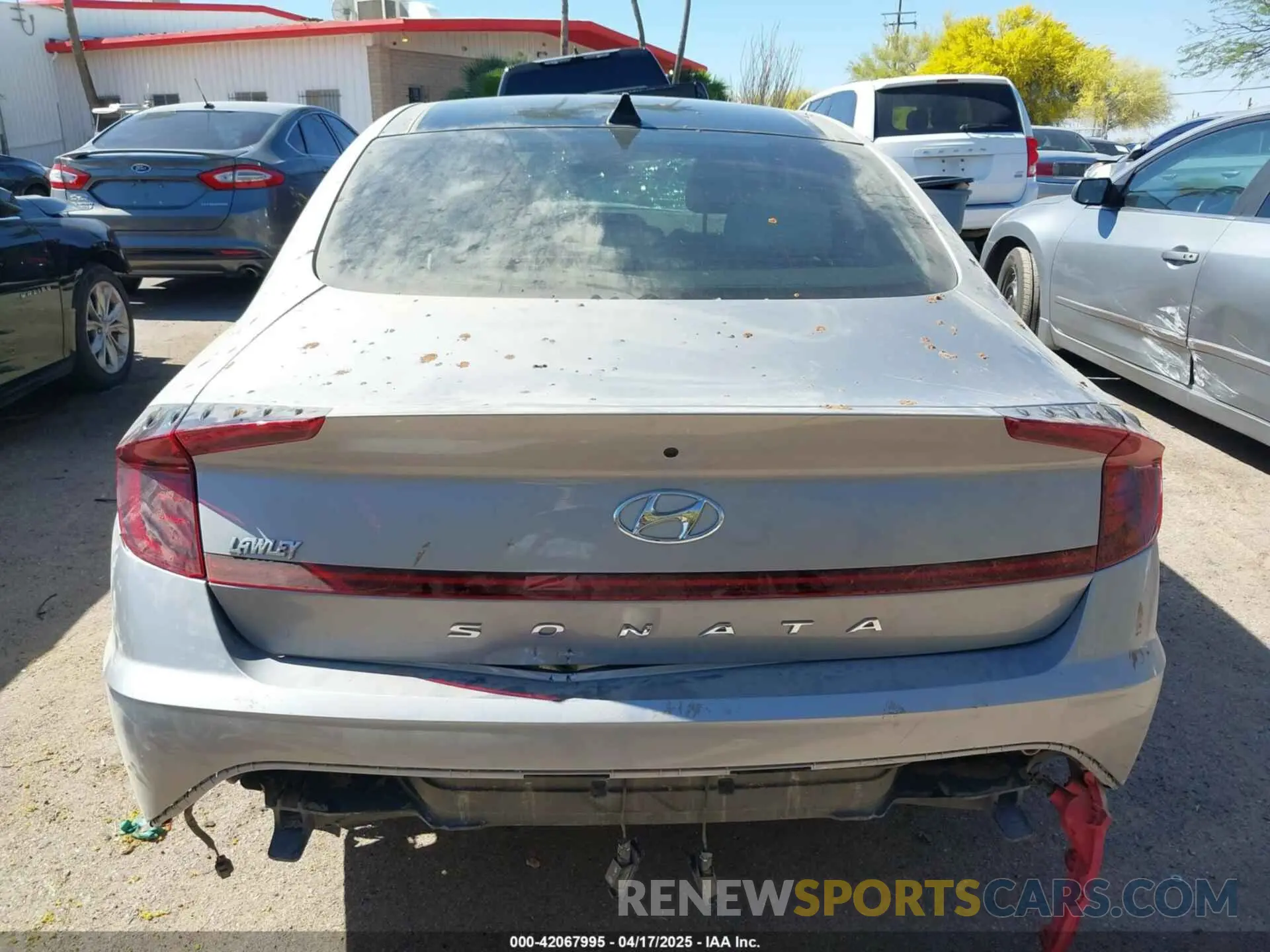 17 Photograph of a damaged car KMHL14JA7PA333109 HYUNDAI SONATA 2023
