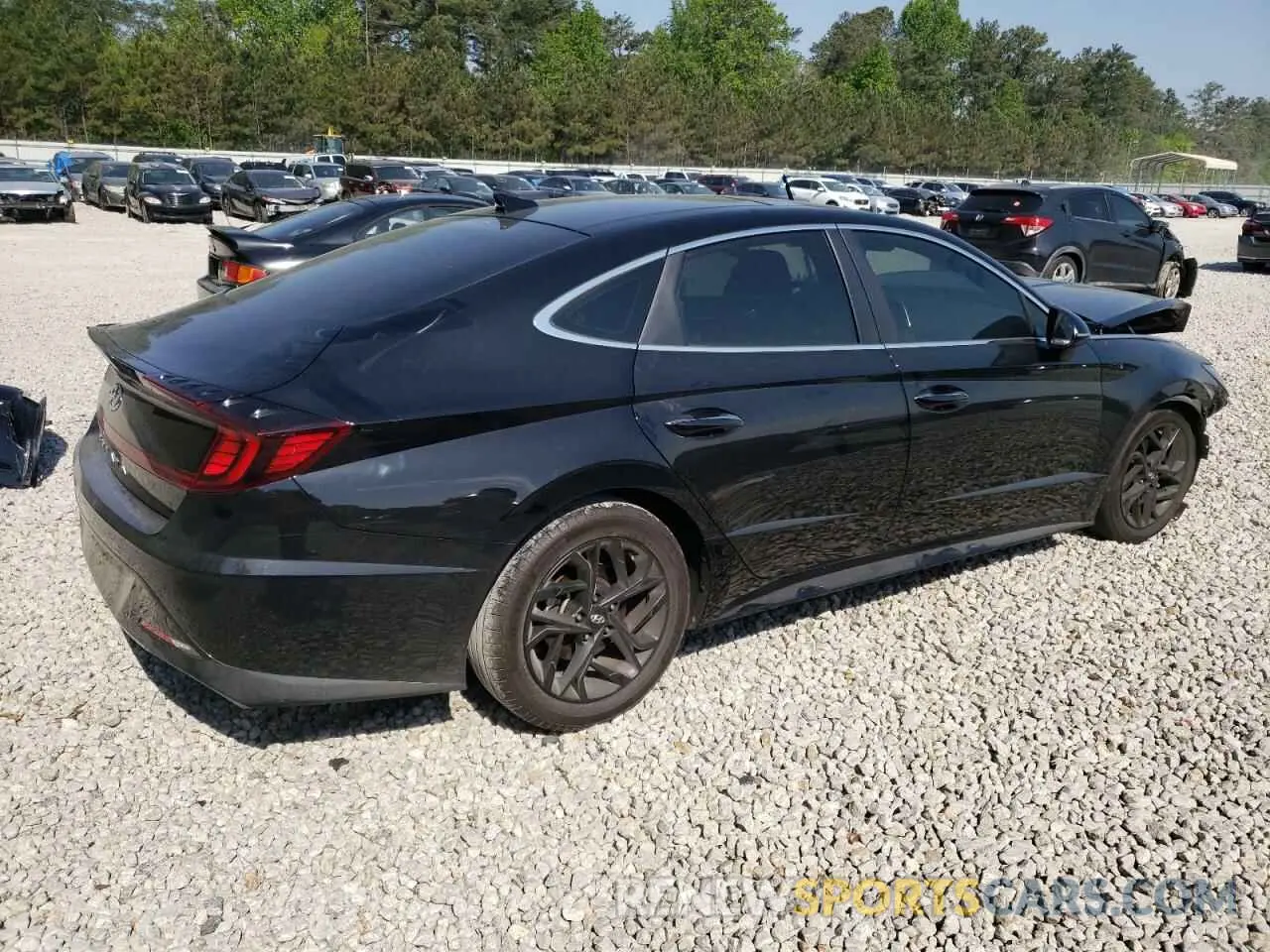 3 Photograph of a damaged car KMHL14JA8PA274846 HYUNDAI SONATA 2023