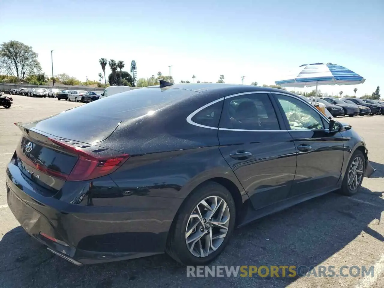 3 Photograph of a damaged car KMHL14JA8PA280579 HYUNDAI SONATA 2023
