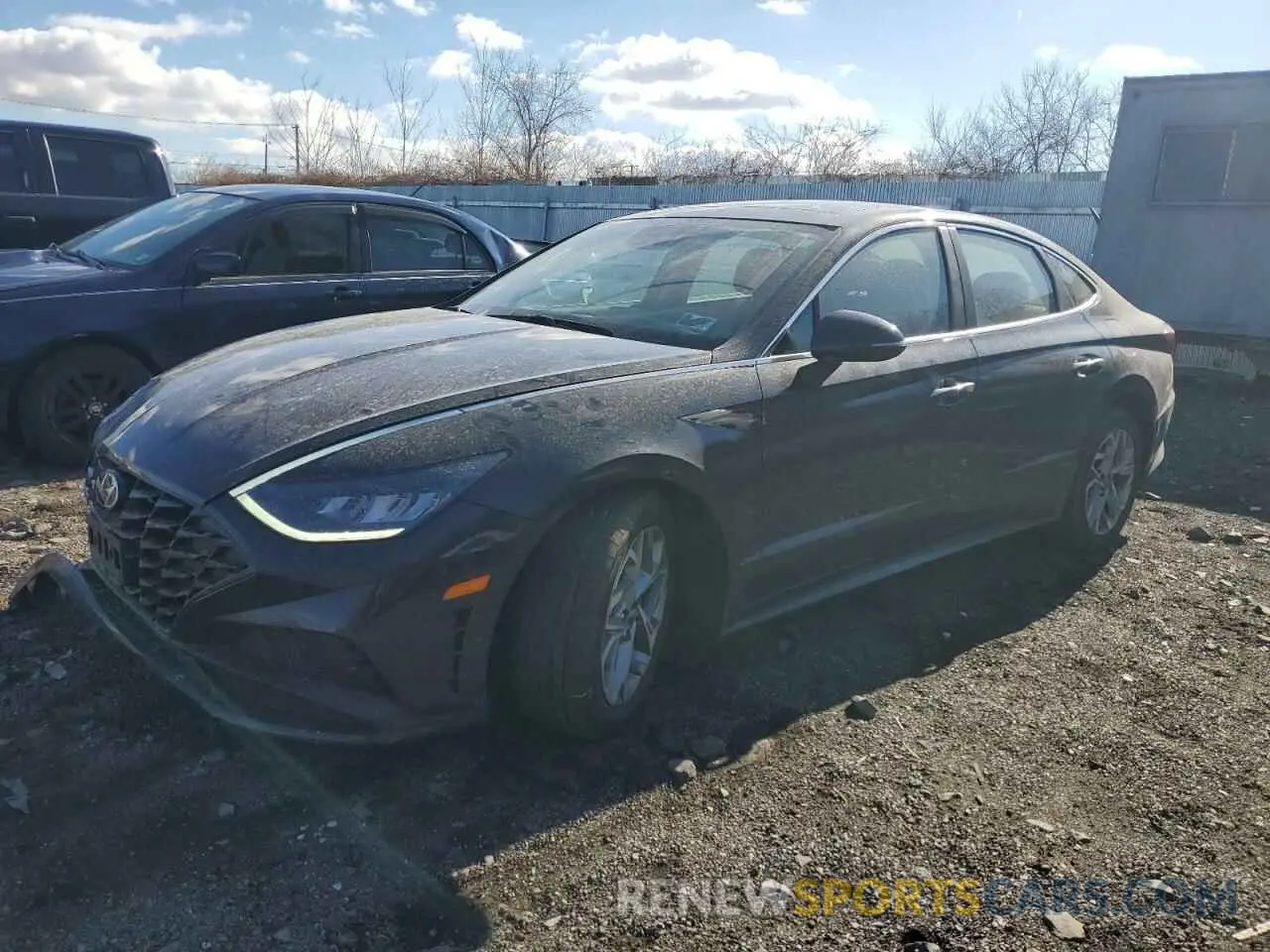 1 Photograph of a damaged car KMHL14JA8PA282073 HYUNDAI SONATA 2023