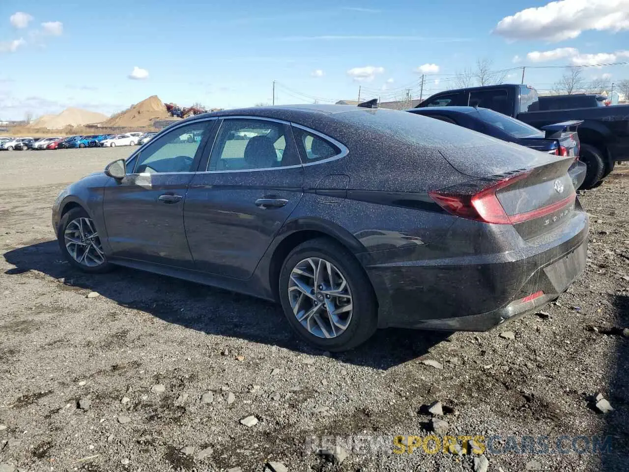 2 Photograph of a damaged car KMHL14JA8PA282073 HYUNDAI SONATA 2023