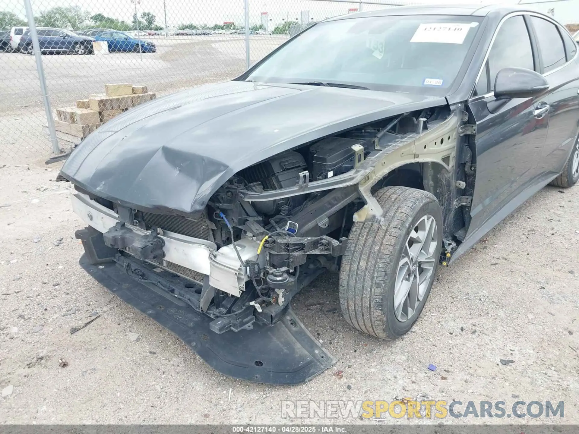 6 Photograph of a damaged car KMHL14JA8PA294420 HYUNDAI SONATA 2023