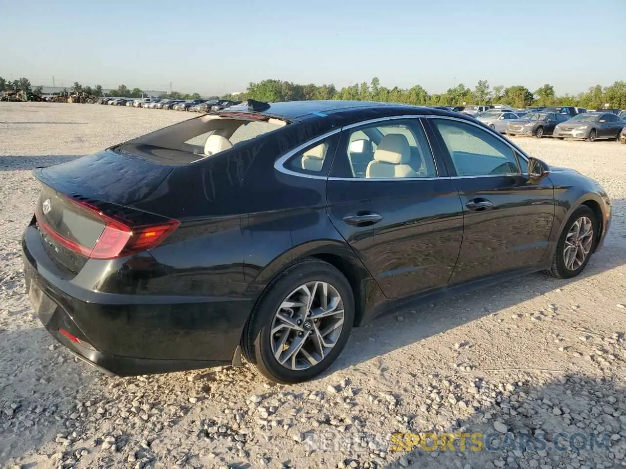 3 Photograph of a damaged car KMHL14JA8PA347570 HYUNDAI SONATA 2023
