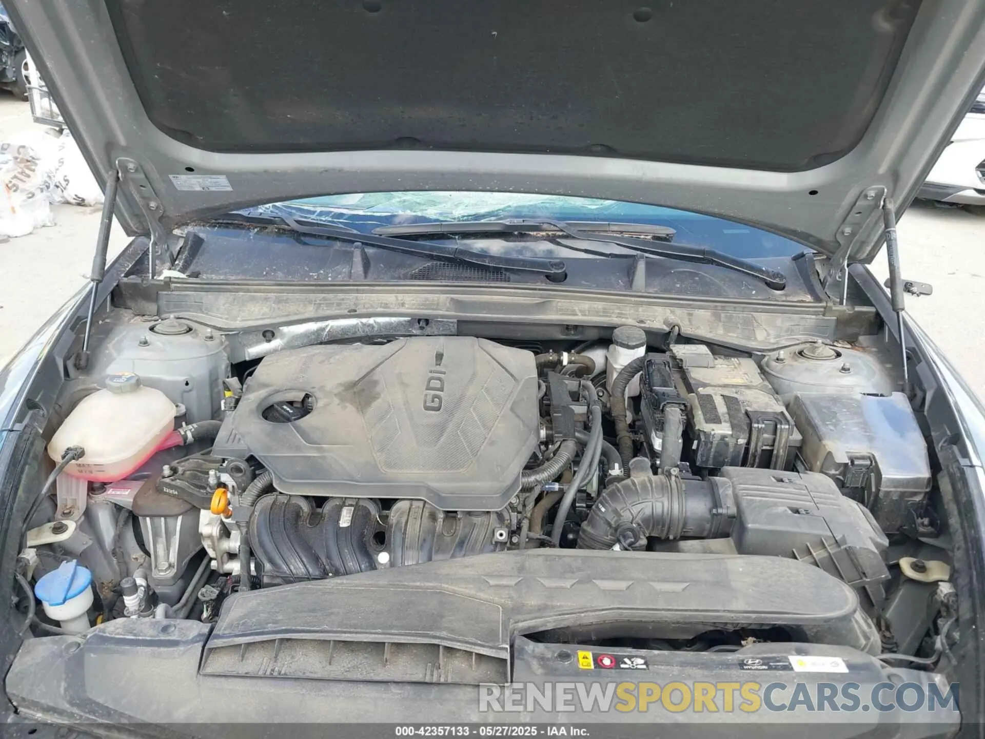10 Photograph of a damaged car KMHL14JA9PA250605 HYUNDAI SONATA 2023