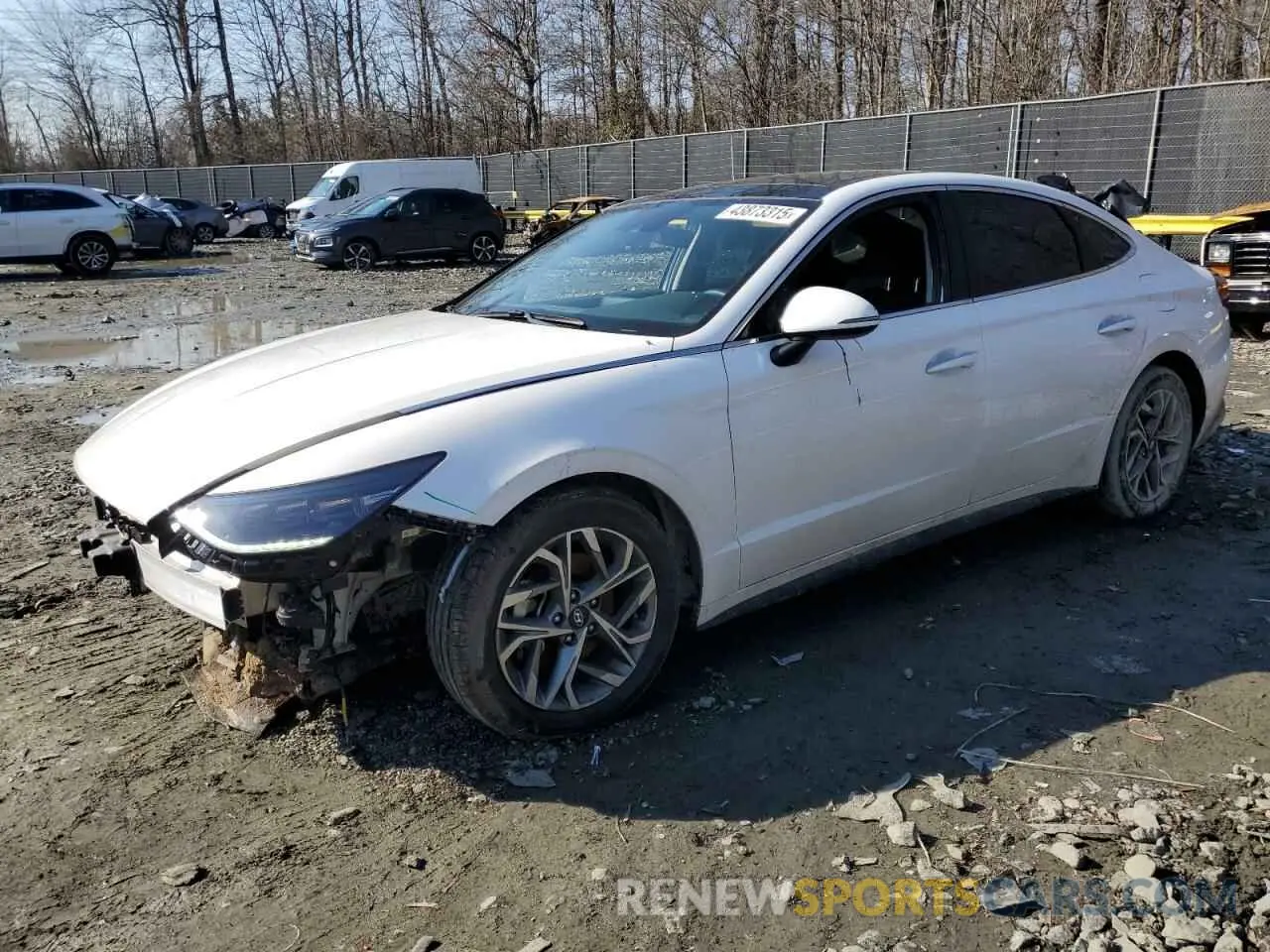 1 Photograph of a damaged car KMHL14JA9PA327876 HYUNDAI SONATA 2023