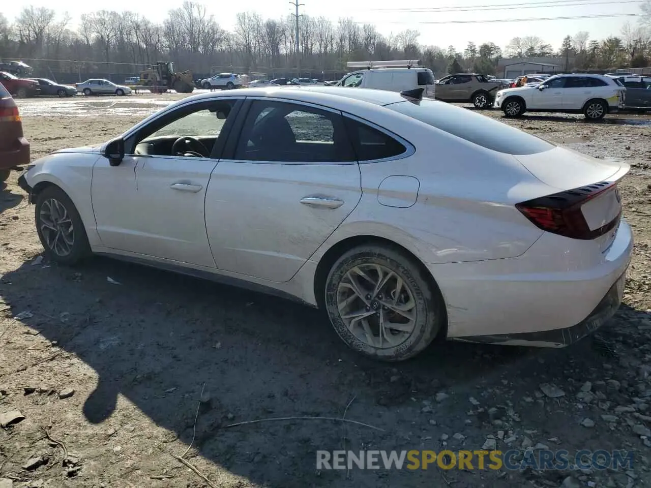 2 Photograph of a damaged car KMHL14JA9PA327876 HYUNDAI SONATA 2023