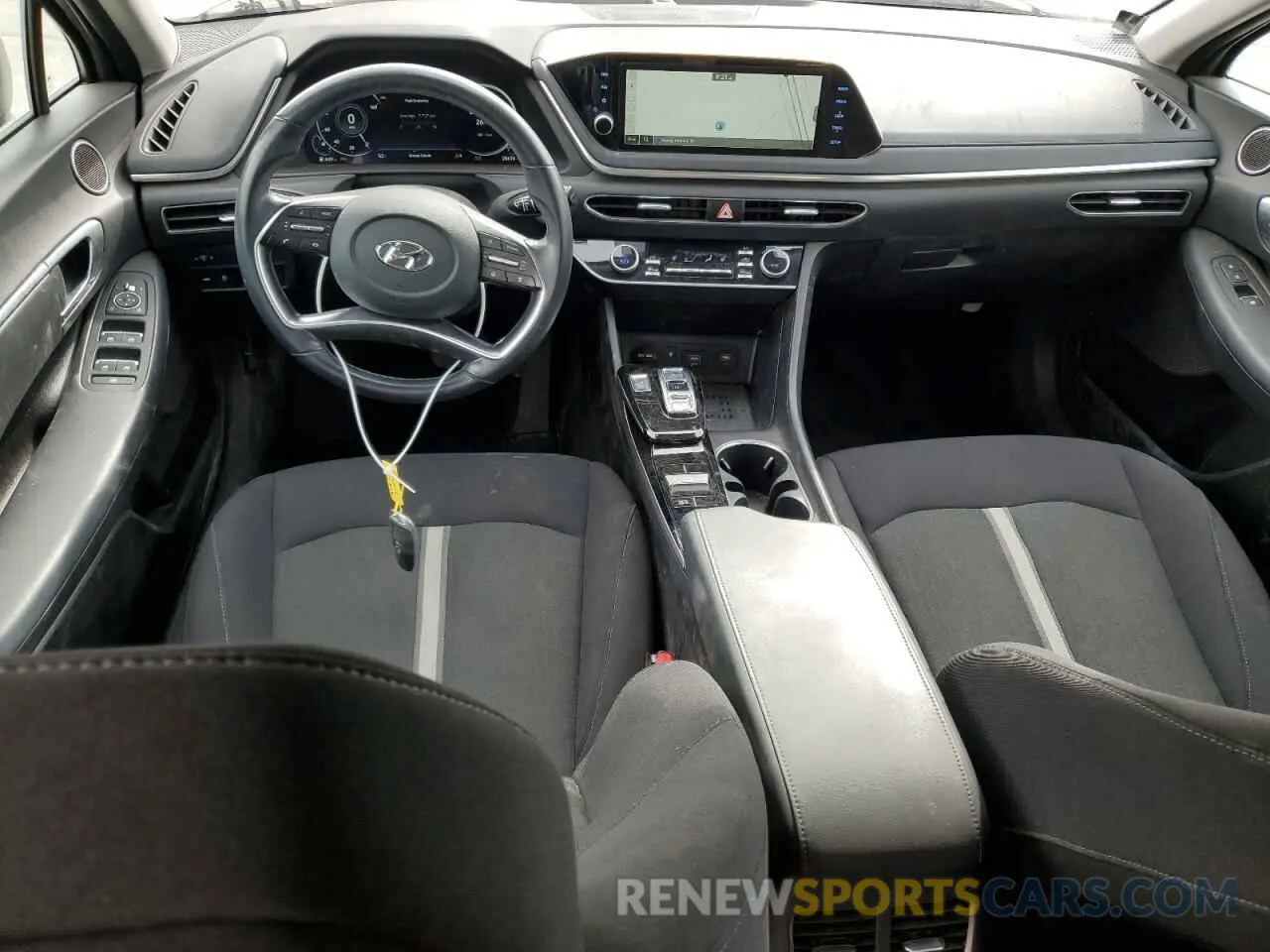 8 Photograph of a damaged car KMHL14JA9PA342765 HYUNDAI SONATA 2023